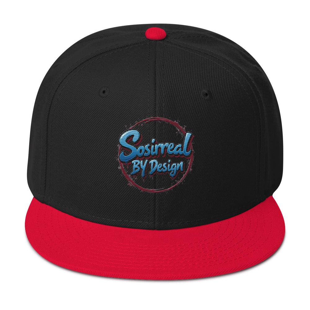 Sosirreal Snapback Hat - Trendy and Stylish Headwear - SosirrealByDesign
